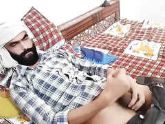 Indian gay boy with big monster cock masturbating